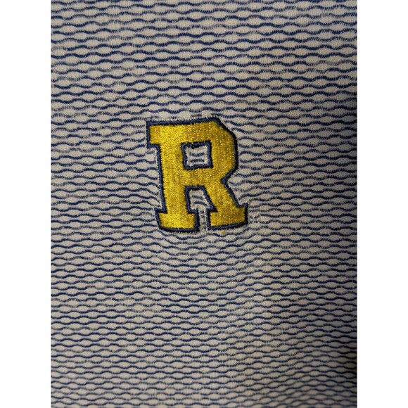 UR Rochester Columbia Golf Long Sleeve Yellow jacket Zip Up Athletic Men's Med - Picture 5 of 5